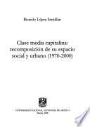 libro Clase Media Capitalina