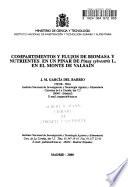 libro Compartimentos Y Flujos De Biomasa Y Nutrientes En Un Pinar De Pinus Sylvestris L. En El Monte De Valsaín