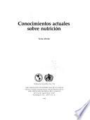 libro Conocimientos Actuales Sobre Nutrición