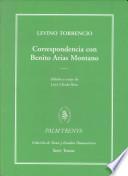 libro Correspondencia Con Benito Arias Montano