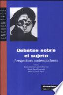 libro Debates Sobre El Sujeto