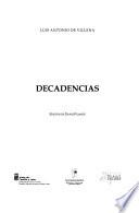 libro Decadencias