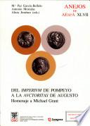 libro Del Imperium De Pompeyo A La Auctoritas De Augusto