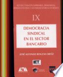 libro Democracia Sindical En El Sector Bancario