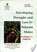 libro Developing Drought And Low N Tolerant Maize