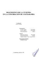libro Diagnóstico De La Vivienda En La Conurbación De Cochabamba