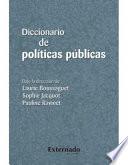 libro Diccionario De Políticas Públicas