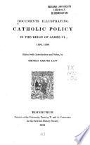 libro Documents Illustrating Catholic Policy In The Reign Of James Vi
