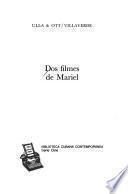 libro Dos Filmes De Mariel