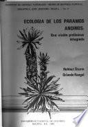 libro Ecología De Los Páramos Andinos