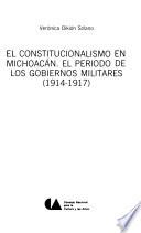 libro El Constitucionalismo En Michoacán