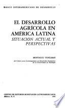 libro El Desarrollo Agrícola En América Latina