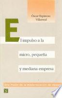 libro El Impulso A La Micro, Pequeña Y Mediana Empresa