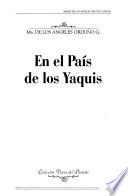 libro En El País De Los Yaquis