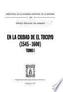 libro En La Ciudad De El Tocuyo