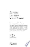 libro En Torno A La Poesía De José Bergamín