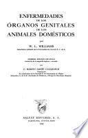 libro Enfermedades De Los órganos Genitales De Los Animales Domésticos