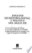 libro Ensayos De Historia Social Y Política Del Siglo Xx