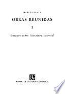 libro Ensayos Sobre Literatura Colonial