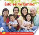 libro Ésta Es Mi Familia