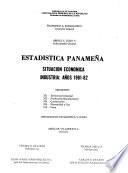 libro Estadística Panameña. Situación Económica: Industria