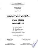 libro Estadística Panameña. Situación Económica: Industria