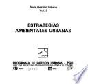 libro Estrategias Ambientales Urbanas