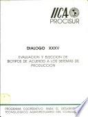libro Evaluación Y Elección De Biotipos De Acuerdo A Los Sistemas De Producción