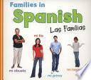 libro Families In Spanish