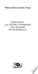 libro Genocidio