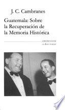 libro Guatemala