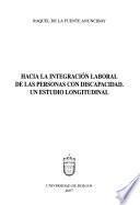 libro Hacia La Integración Laboral De Las Personas Con Discapacidad