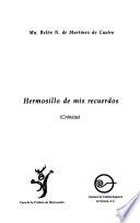 libro Hermosillo De Mis Recuerdos