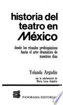 libro Historia Del Teatro En México