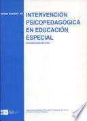 libro Intervención Psicopedagógica En Educación Especial