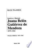 libro Juana Belén Gutiérrez De Mendoza, 1875 1942