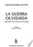 libro La Guerra Olvidada