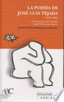 libro La Poesía De José Luis Tejada, 1927 1988