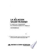 libro La Relación Salud Trabajo
