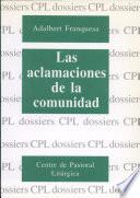 libro Las Aclamaciones De La Comunidad