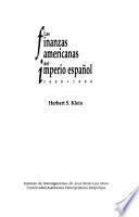 libro Las Finanzas Americanas Del Imperio Español