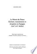 libro Le Miroir Du Prince