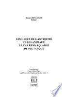 libro Les Grecs De L Antiquité Et Les Animaux