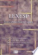 libro Lexesp