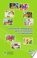 libro Lineamientos Pedagógicos Para La Enseñanza Y El Aprendizaje