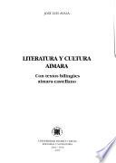 libro Literatura Y Cultura Aimara