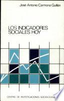 libro Los Indicadores Sociales, Hoy