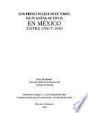 libro Los Principales Colectores De Plantas Activos En México Entre 1700 Y 1930