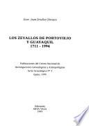 libro Los Zevallos De Portoviejo Y Guayaquil, 1711 1994