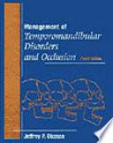 libro Management Of Temporomandibular Disorders And Occlusion